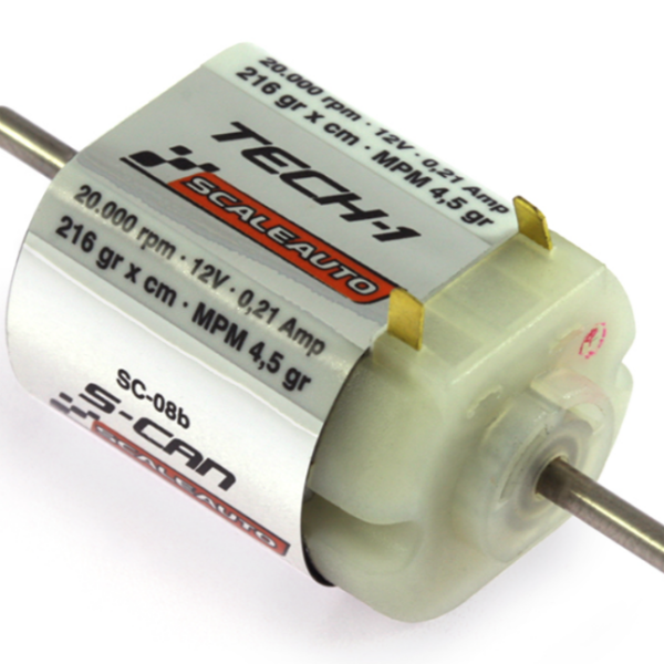 Motor SC-08: 20000rpm S-can 210 gr/cm 0,21A