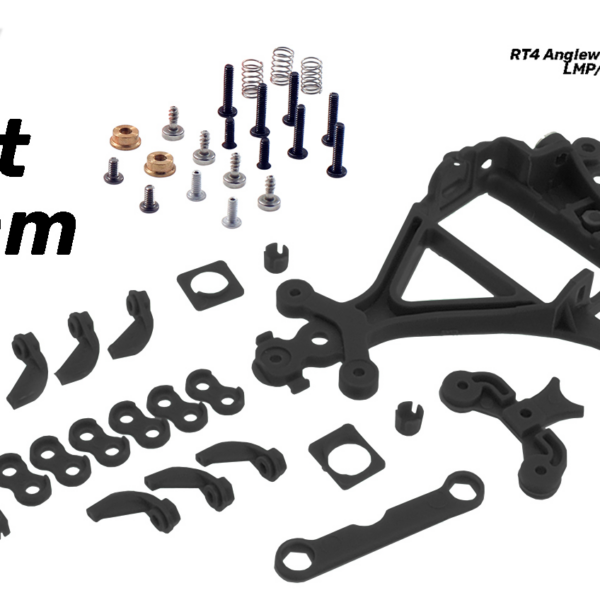 Soporte Motor RT4 AW Offset -1-0mm. GT/LMP para Rodamientos a bolas. HARD