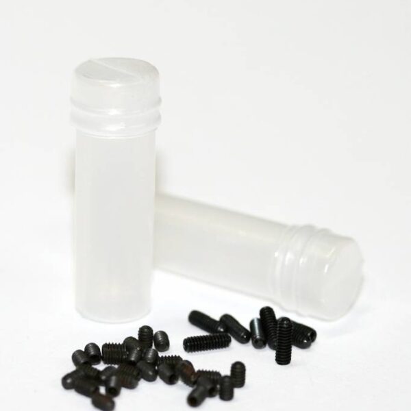 Envase contenedor de plástico 43 x Ø12 mm. Sloting Plus