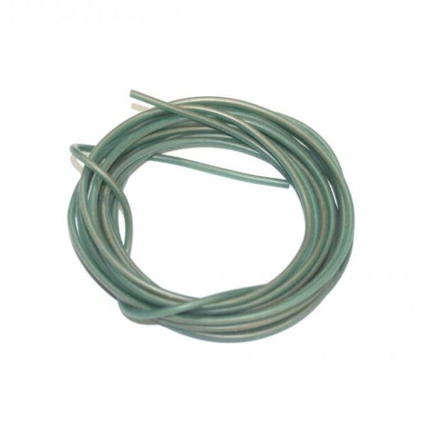 Cable eléctrico de silicona libre de oxígeno (OFC) VERDE Sloting Plus
