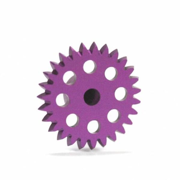 Corona Sloting Plus Z27 x 16 Ø engranaje angular MORADO -ESTÁNDAR-