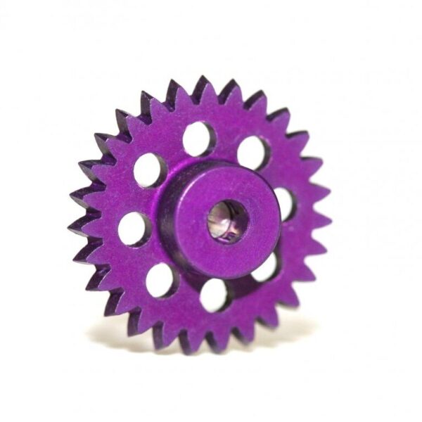 Corona Sloting Plus Z27 x 16 Ø engranaje angular MORADO -ESTÁNDAR INVERTIDO-