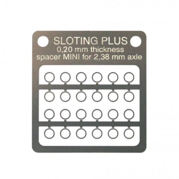 Separador Sloting Plus 0,20 mm. MINI INOX. para eje 2,38 mm.