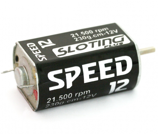 Motor Speed 12 -BLACK POINT- Sloting PlusÇ