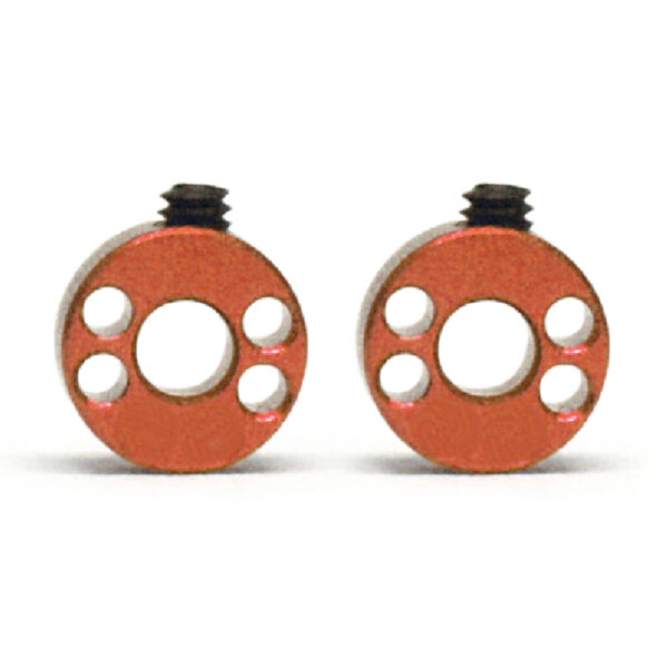 Stoppers de aluminio aligerado para eje de 2,38 mm en ángulo Slot.it