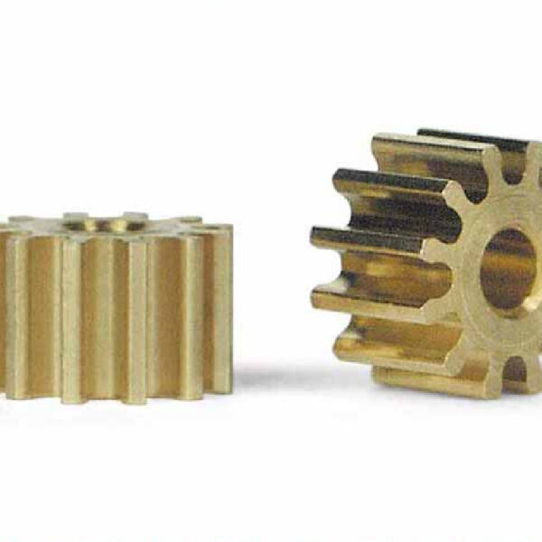 Piñón de latón de 12 dientes Ø6,5mm Slot.it