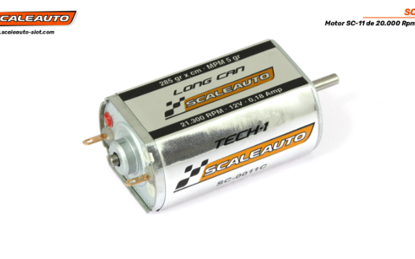 Motor SC-11C 20.000rpm Long-can 185 gr/cm 0,18 Amp